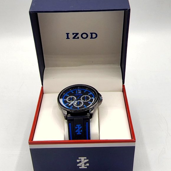 IZOD Men Black Watch - #8 - Picture 1 of 3